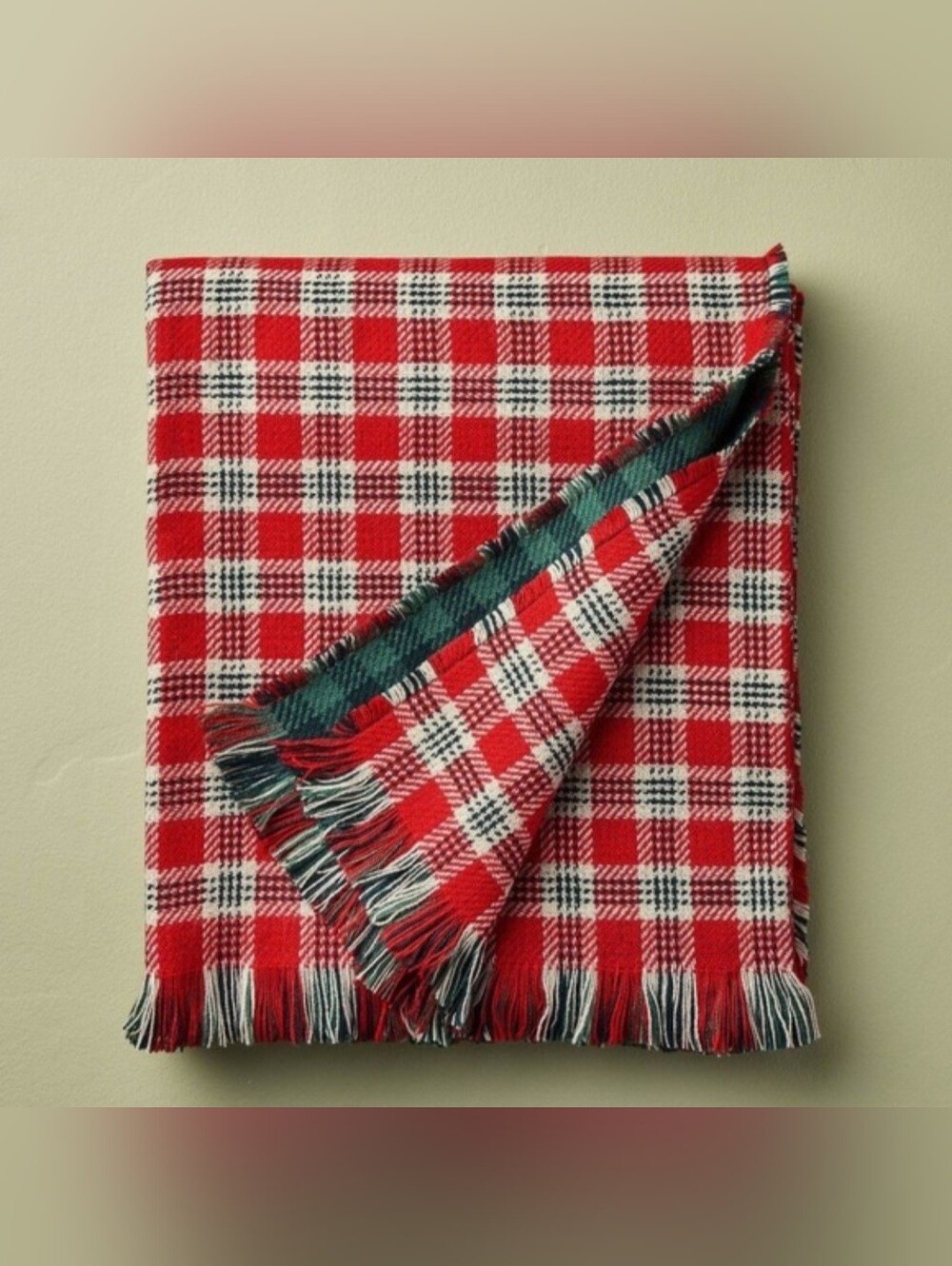 Hearth & Hand With Magnolia 50"x60" Vintage Reversible Brushed Woven Throw Blank
